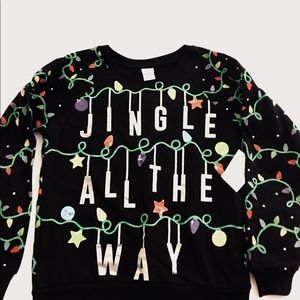 Christmas Sweater with Xmas Lights!